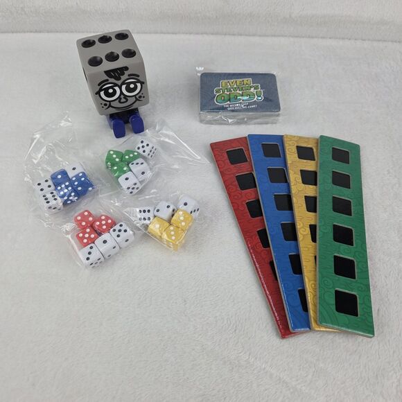Even Stevens Odd Wicked Fast Dice-Rolling Game Educational Insights Complete - Picture 4 of 12
